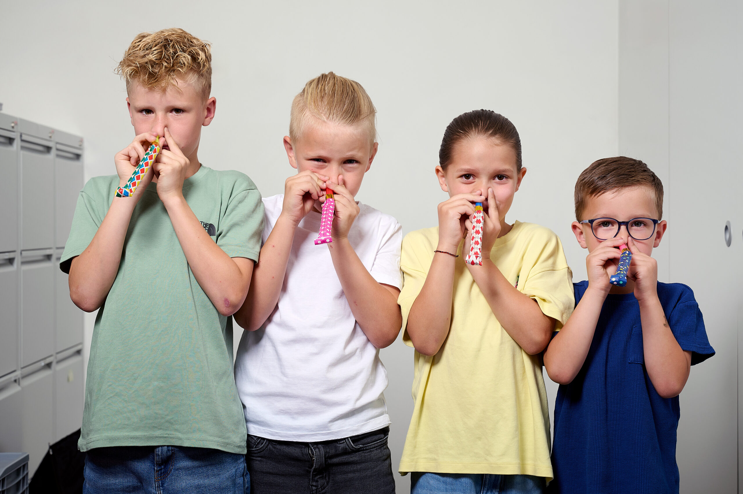 Kinder mit Nasentröte, mykie kieferorthopädische Frühbehandlung - Dr. Thomas Riedmann und Dr. Julia Glöggler - smile and more Kieferorthopädie in Reutlingen
